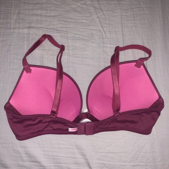 BNWOT Wear Everywhere Super Push Up Bra VS Pink - Picture 2 of 4